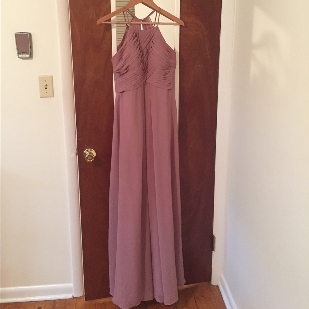 Azazie Vintage Mauve Beidesmaid Dress